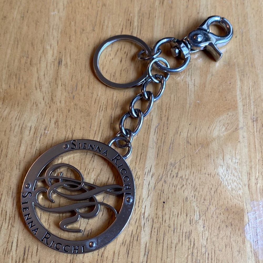 Sienna Ricchi bag charm silver tone